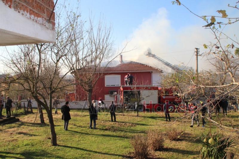 Altındere Mahallesinde Yangın