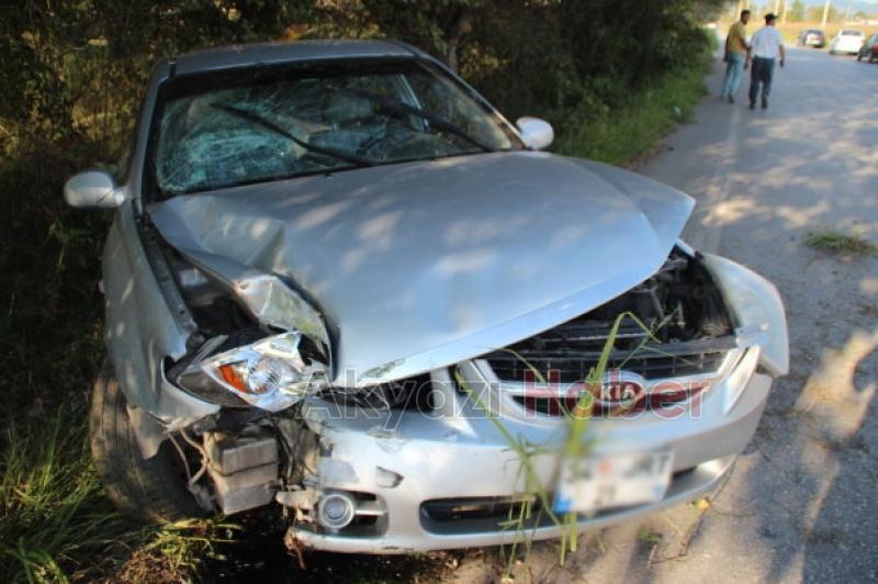  Altındere Yolunda Kaza