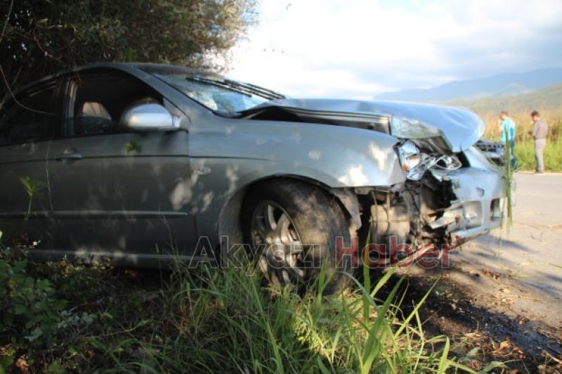  Altındere Yolunda Kaza