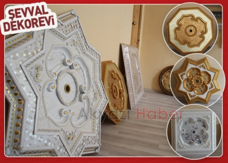 Altın Varaklı Kartonpiyer Süslemeler İle EVİNİZİ SARAYA ÇEVİRİN!!!