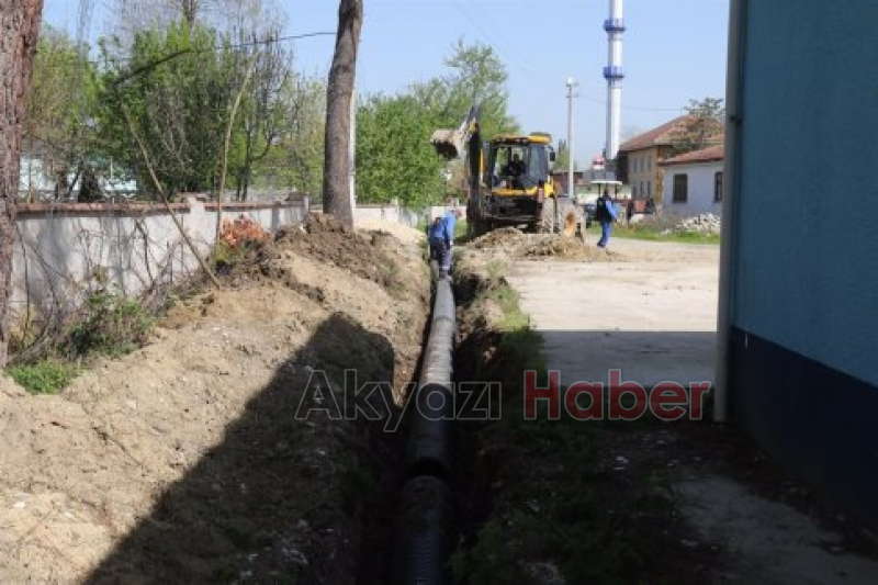 Alt Yapı Çalışmaları Okul Bölgelerinde Hızlandı