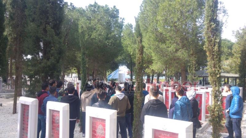 ANADOLU GENÇLİK DERNEĞİ AKYAZI İLÇE TEMSİLCİLİĞİ ÇANAKKALE GEZİSİ DÜZENLEDİ