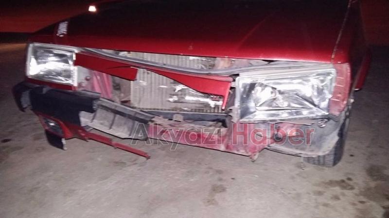  Aniden Önüne Çıkan Köpeğe Çarptı