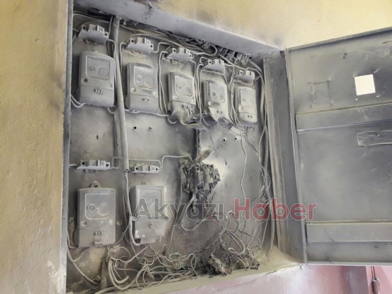 Apartman Dairesinin Trafosu Yandı