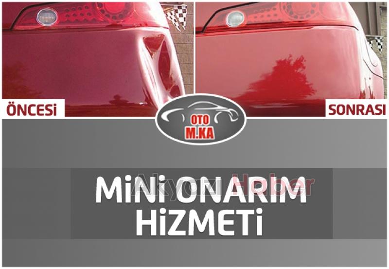 Arabanızdaki Göçük ve Ezikleri Boyasını Bozmadan Onarıyoruz