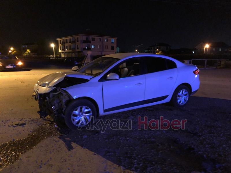 Araç içinde Sıkışan Sürücü İtfaiye Tarafından Kurtarıldı