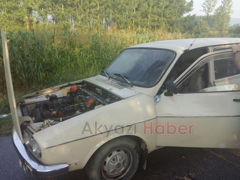 Araç Yangını Korkuttu