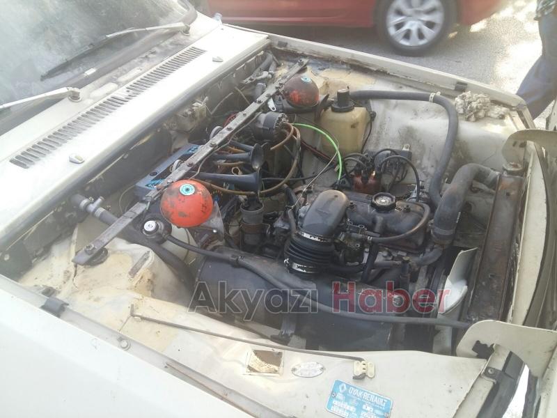 Araç Yangını Korkuttu