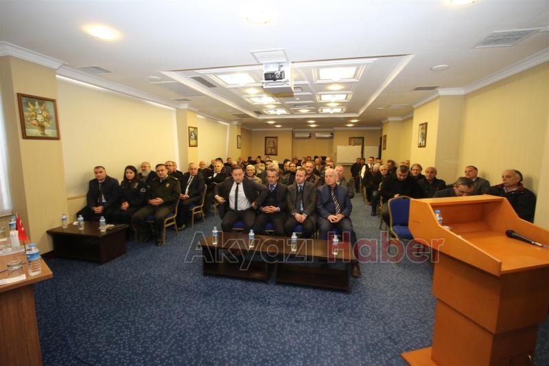 Aralık Ayı Muhtarlar Toplantısı Gerçekleştirildi