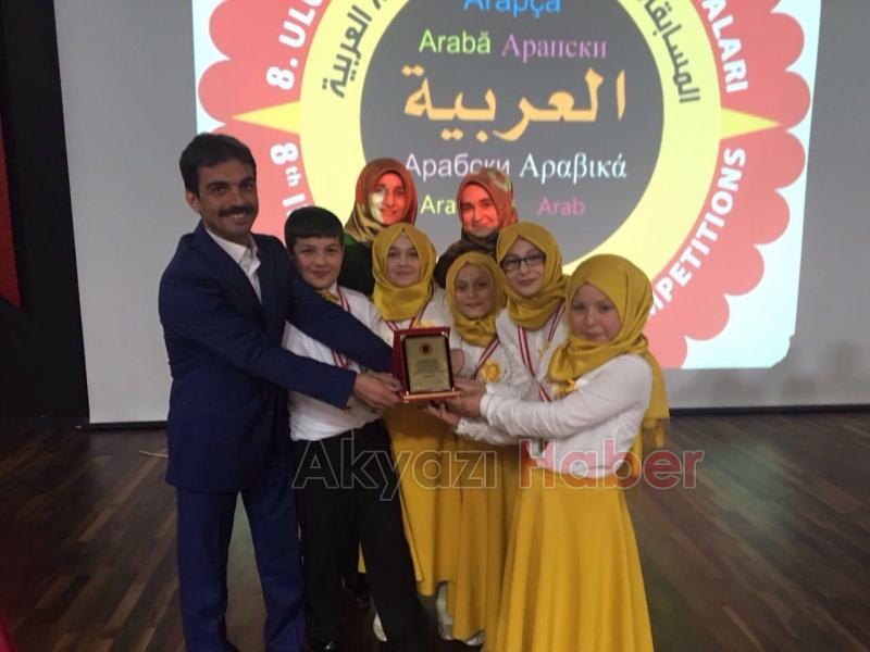 Arapça Etkinlik Yarışmalarında Akyazı nın Rakibi Yok