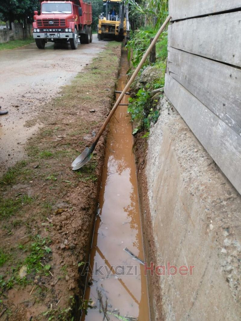 ARTAN YAĞIŞLAR SONRASI ALT YAPI ÇALIŞMARI HIZLANDI