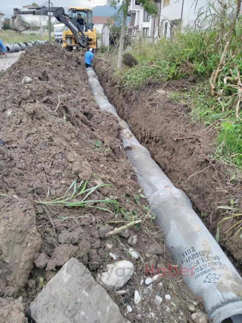 ARTAN YAĞIŞLAR SONRASI ALT YAPI ÇALIŞMARI HIZLANDI