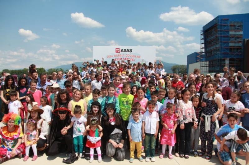 ASAŞ 19 Mayıs etkinlikleri ile çalışanlarının çocuklarını sevindirmeye devam ediyor
