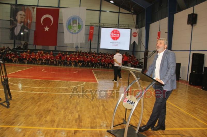 ASAŞ Kurduğu Basketbol Okulu Çocukları Destekliyor