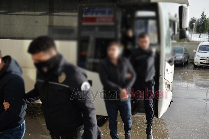 Askeri mahrem yapılanma şüphelileri hakim karşısında 