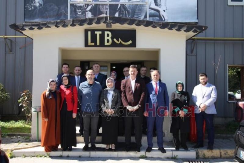 Atabekten Akyazı çıkarması  Şehit Ailesini ziyaret etti  Fabrikalarda işçilerle buluştu