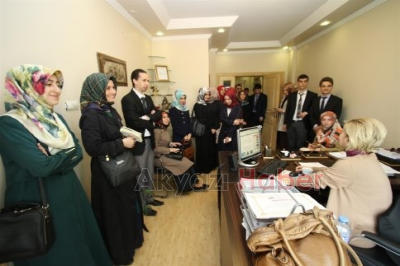 ATANACAK ÖĞRETMENLERİMİZİN SON DURAĞI AKYAZI BELEDİYESİ