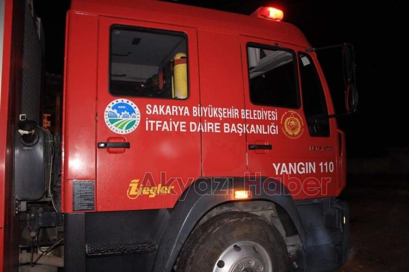 Atölyede Çıkan Yangın Büyümeden Söndürüldü