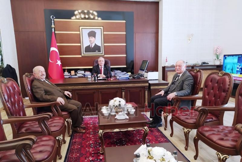 ATSO BAŞKANI VE MECLİS BAŞKANIN’DAN VALİYE ZİYARET