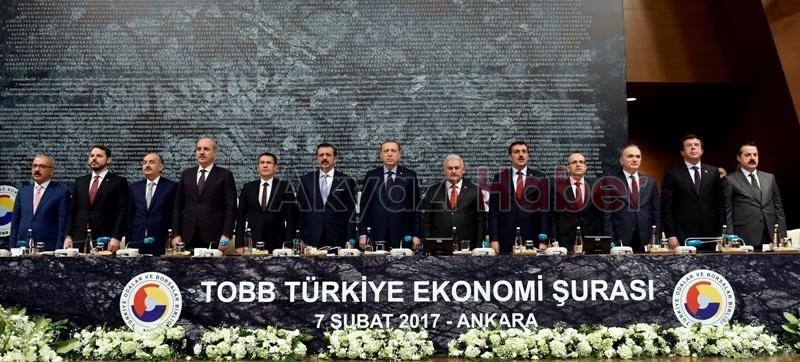 ATSO BAŞKANI Z.ŞİNASİ BAYRAKTAR TOBB TÜRKİYE EKONOMİ ŞURASINA KATILDI