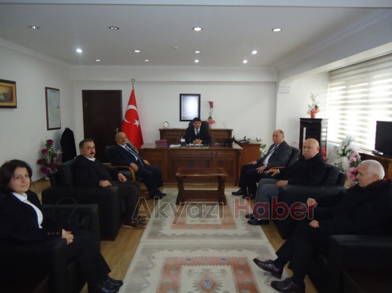 ATSO HEYETİ KAYMAKAM ÖMER KALAYLI YI ZİYARET ETTİ