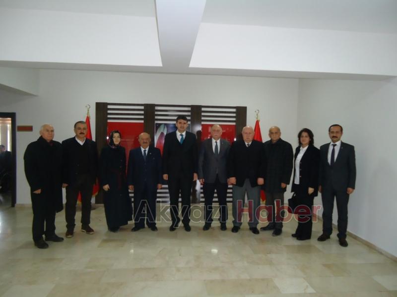 ATSO HEYETİ KAYMAKAM ÖMER KALAYLI YI ZİYARET ETTİ