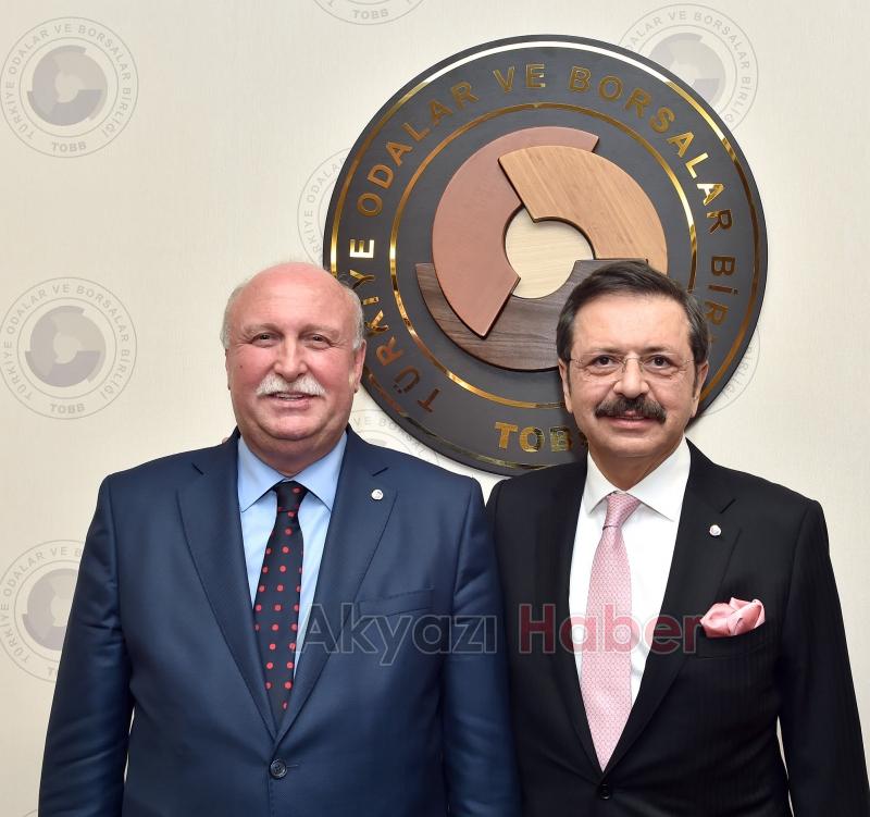 ATSO ve Ticaret Borsası’ndan TOBB Başkanına Ziyaret