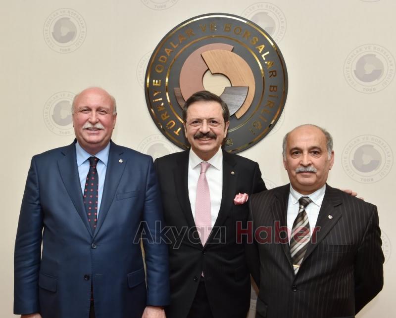 ATSO ve Ticaret Borsası’ndan TOBB Başkanına Ziyaret