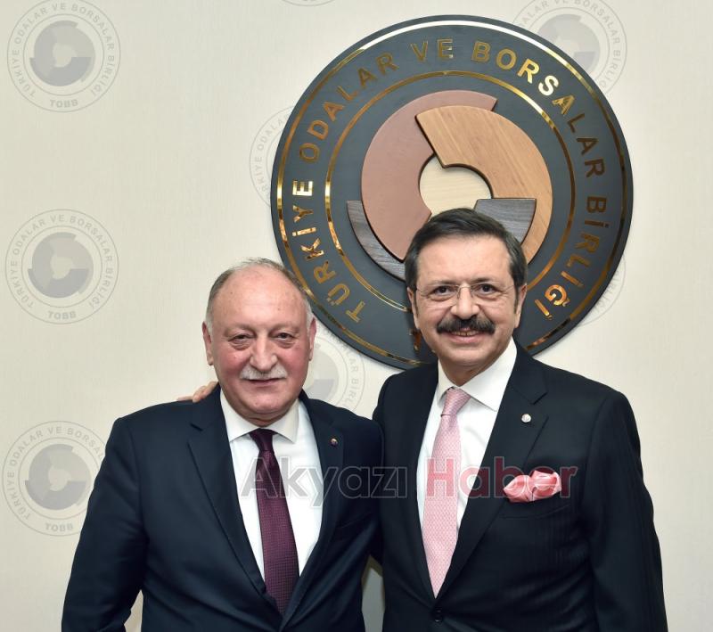 ATSO ve Ticaret Borsası’ndan TOBB Başkanına Ziyaret