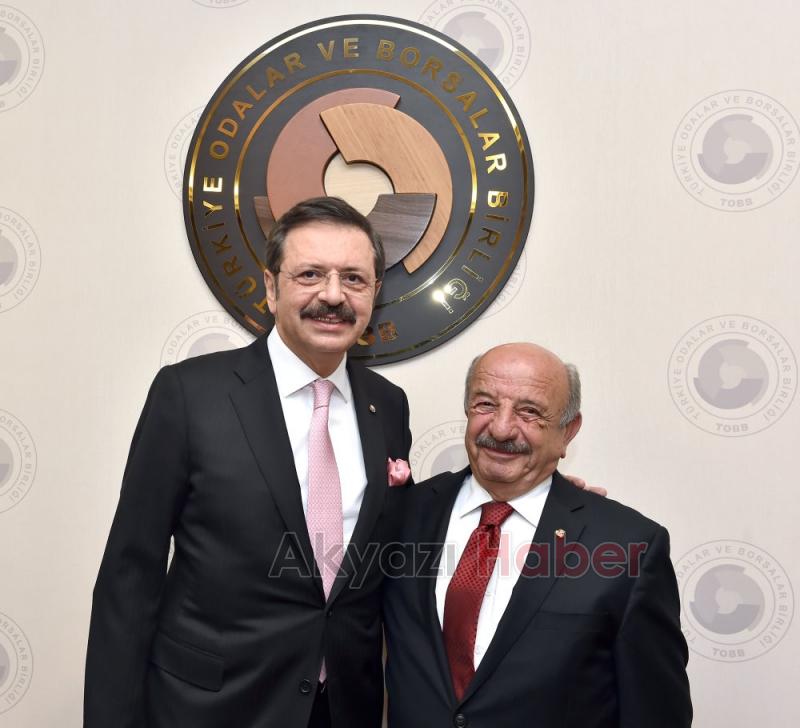 ATSO ve Ticaret Borsası’ndan TOBB Başkanına Ziyaret