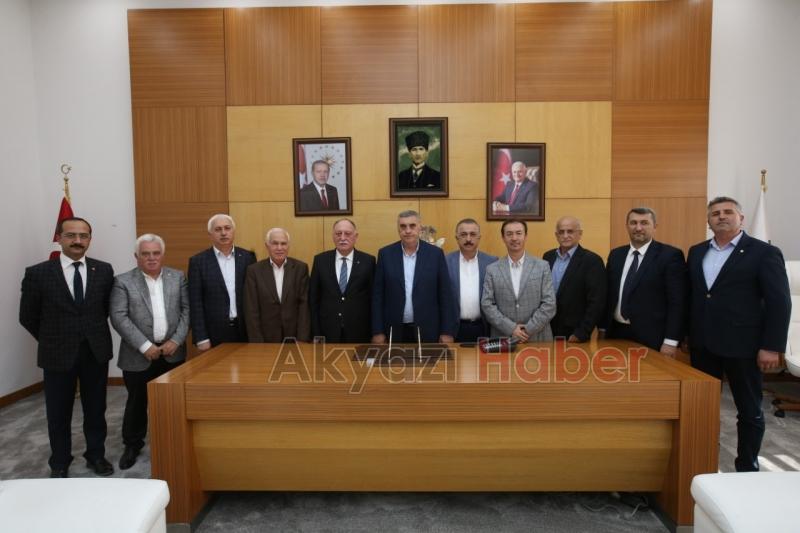 ATSO  YÖNETİMİ BAŞKAN  TOÇOĞLU’NU ZİYARET ETTİ