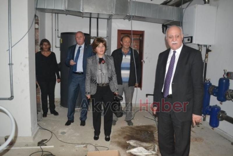 ATSO’NUN GİRİŞİMLERİ SONUCU YAPIMINA BAŞLANAN SGK AKYAZI HİZMET BİNASINDA SONA YAKLAŞILDI