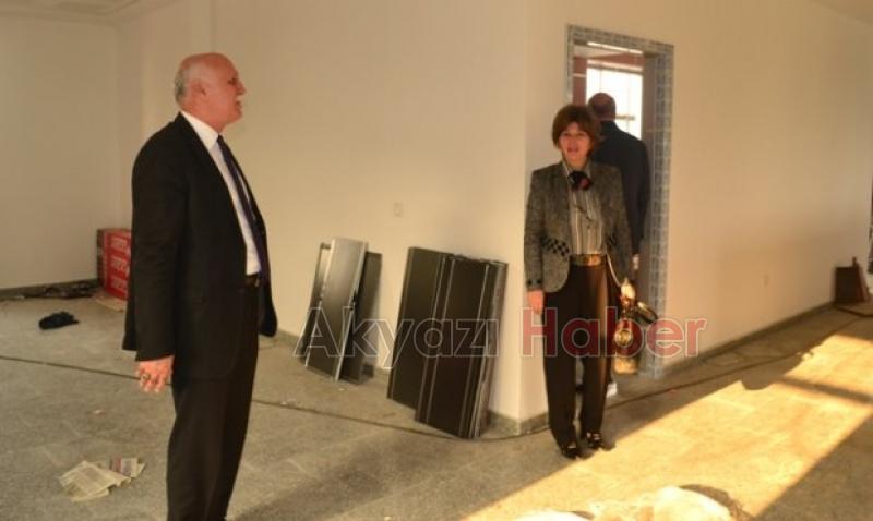 ATSO’NUN GİRİŞİMLERİ SONUCU YAPIMINA BAŞLANAN SGK AKYAZI HİZMET BİNASINDA SONA YAKLAŞILDI