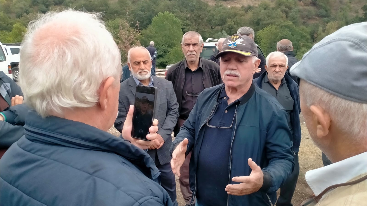 Avdallar'da vatandaş taş ocağına karşı ayakta
