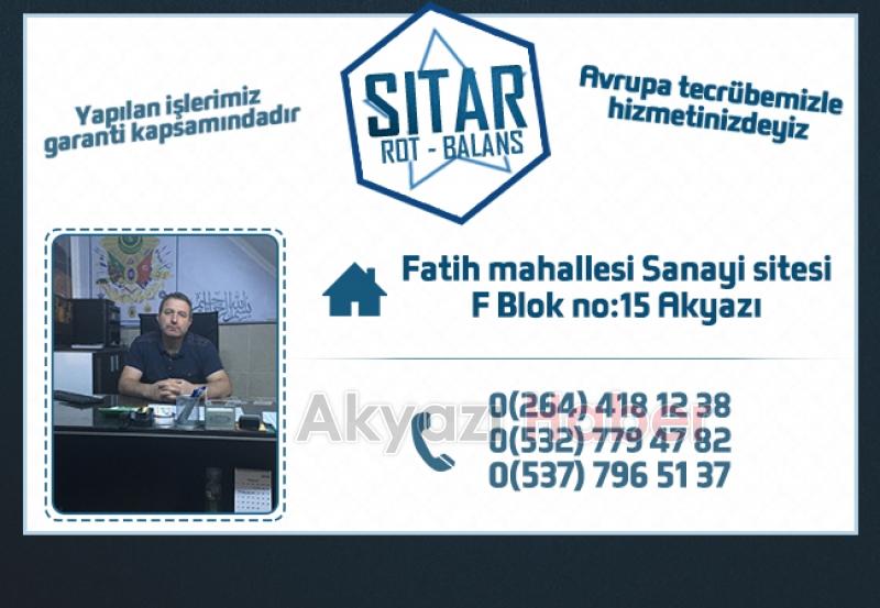 Avrupa Sıtar Rot Balansta MUAYENE ÖNCESİ GARANTİLİ ARAÇ BAKIMI