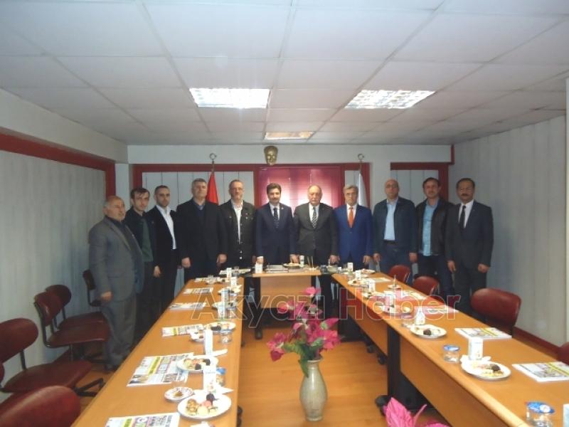 Ayhan Sefer Üstün den ATSO ya Ziyaret