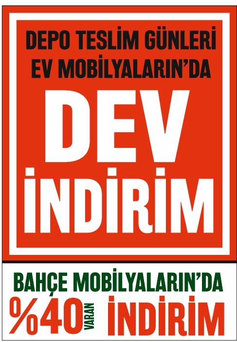 Aytaş Home Depo Teslim Günleri! Ev ve Bahçe Mobilyalarında Dev İndirim Başladı!