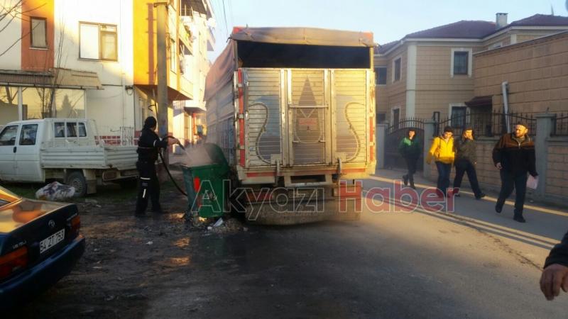 Az Kalsın Kamyon Alev Alıyordu