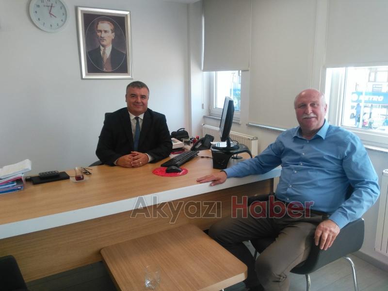 AZO BAŞKANI BAYRAKTARDAN HAYIRLI OLSUN ZİYARETİ