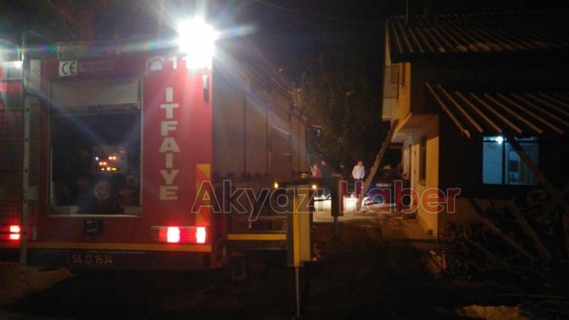 Baca yangını büyümeden söndürüldü