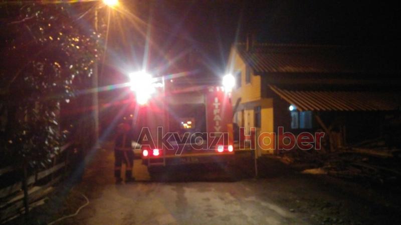 Baca yangını büyümeden söndürüldü