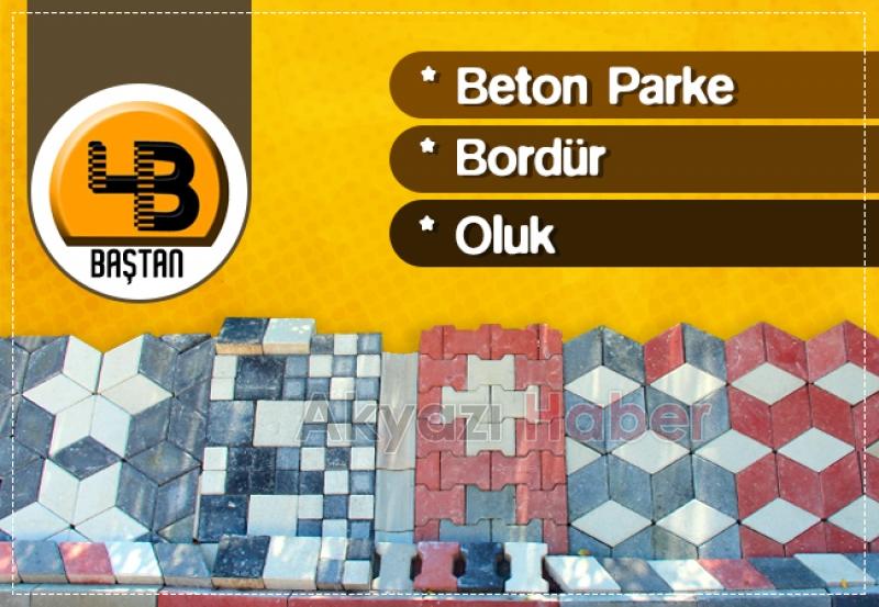 Bahçeniz için en iyisi Baştan Beton Parke