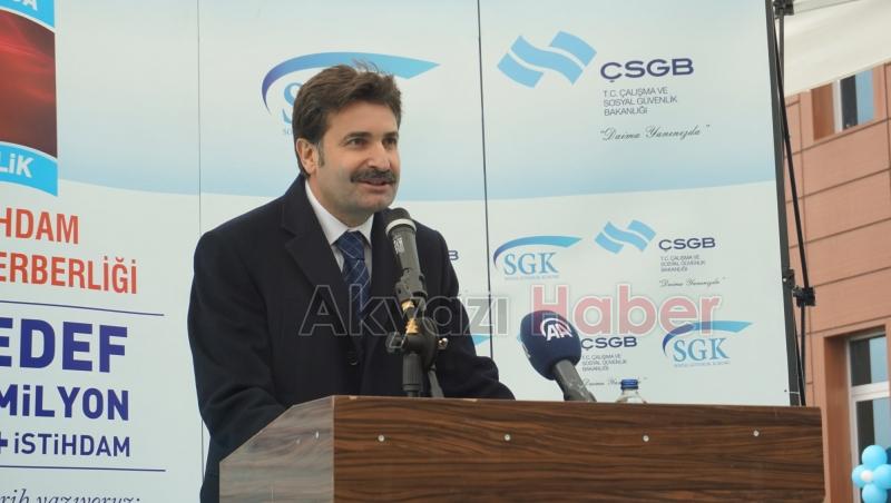 Bakan Fakıbaba, Sgk Hizmet Binası Açılışına Katıldı