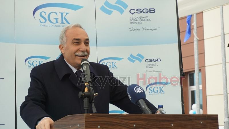 Bakan Fakıbaba, Sgk Hizmet Binası Açılışına Katıldı