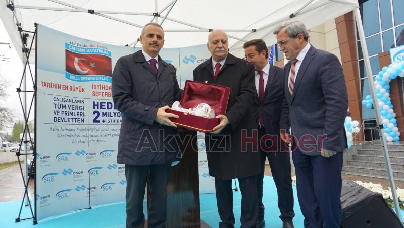 Bakan Fakıbaba, Sgk Hizmet Binası Açılışına Katıldı