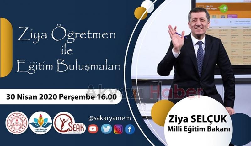 Bakan Sakaryadaki öğretmenlerle buluşacak