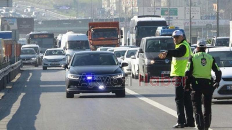 Bakanlıktan çakar lamba yasağı