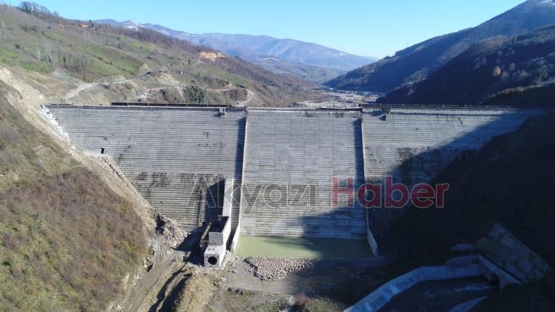 Ballıkaya Barajında sona gelindi