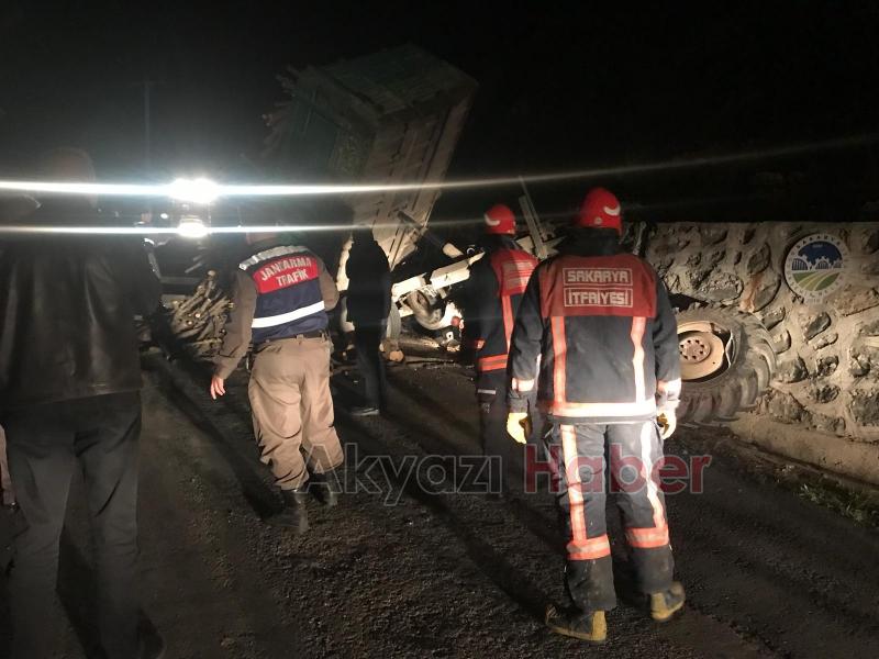 İnanılmaz kaza, 1,5 saatte kurtarıldı