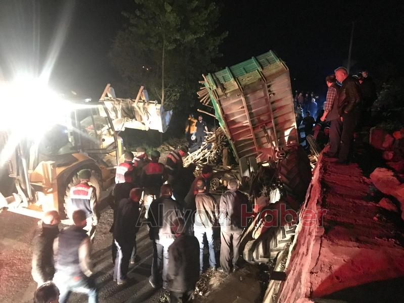 İnanılmaz kaza, 1,5 saatte kurtarıldı